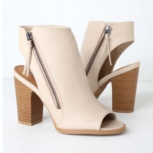 Forever 21 Nude Block Heels